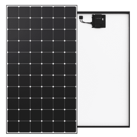 SunPower Solar Panels Front & Back